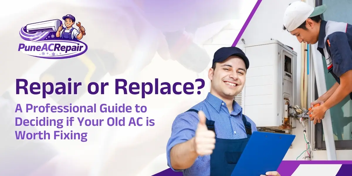 Repair or Replace? A Professional Guide to Deciding if Your Old AC is Worth Fixing